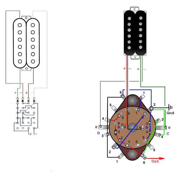 6 Pole Toggle Switch Wiring Diagram from www.skguitar.com