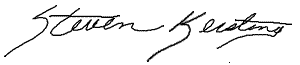 signature: steven kersting